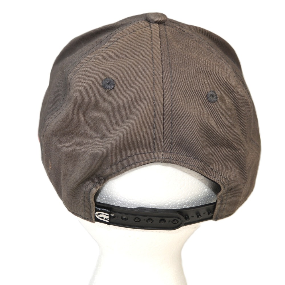 Ecko Unltd Snapback Hat Gray Embroidered Rhino Mascot Baseball Cap OSFM Cotton - Picture 5 of 7
